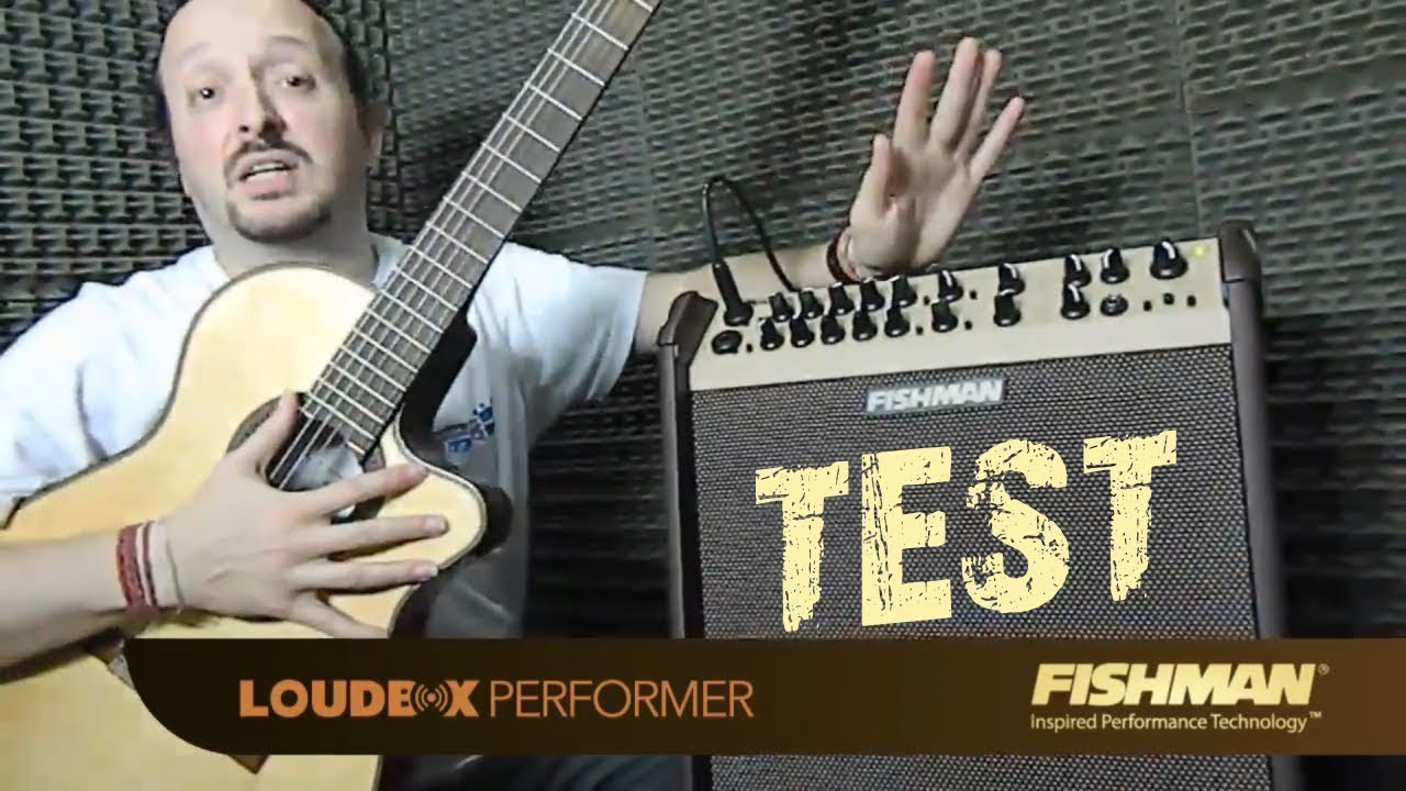 Amplificador de Guitarra Acústica FISHMAN - por Jesús Amaya...