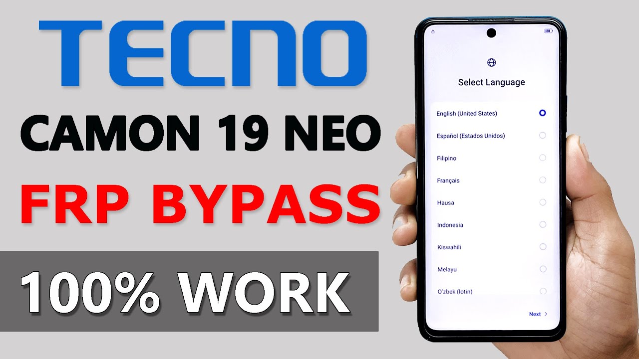 100% WORKING ✅ Tecno Camon 19 Neo FRP Bypass 2025