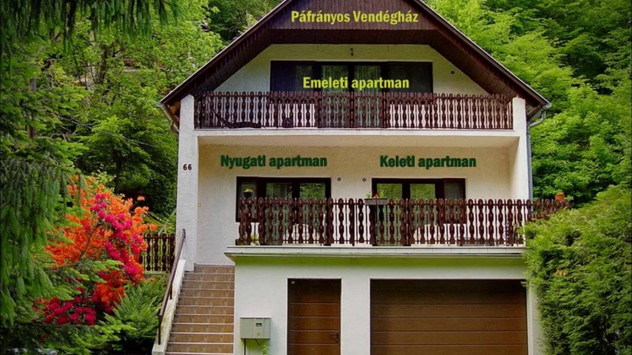 Páfrányos vendégház Velem