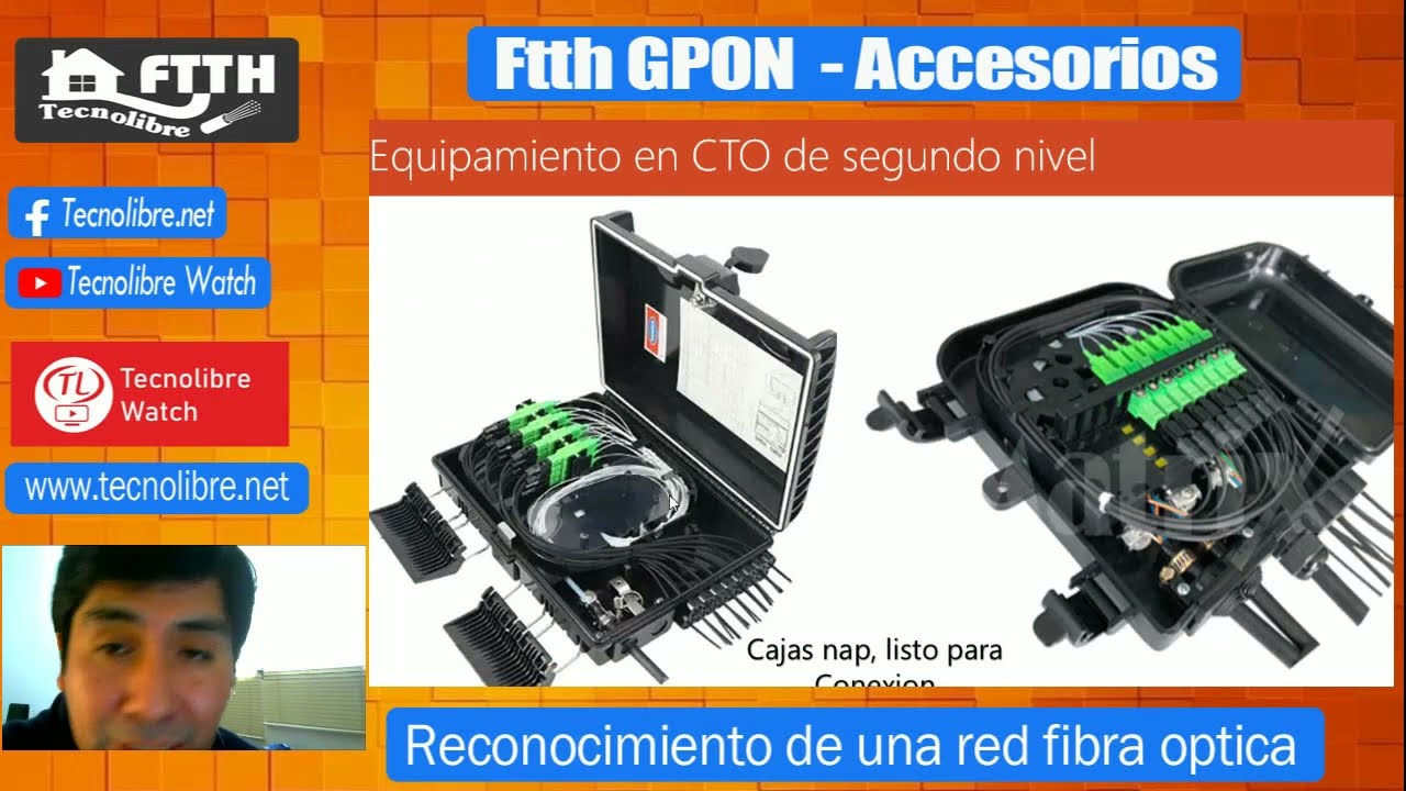 Ftth tendido cable de fibra optica