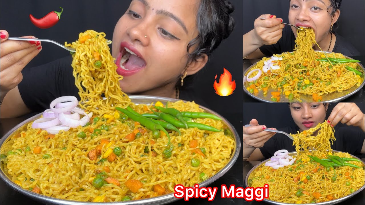 MAGGI WITH CHILLIES 🌶️🔥