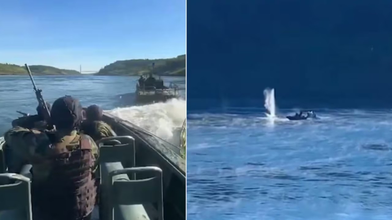 El feroz enfrentamiento a tiros entre Prefectura y un grupo de contrabandistas en el r&iacute;o Paran&aacute;