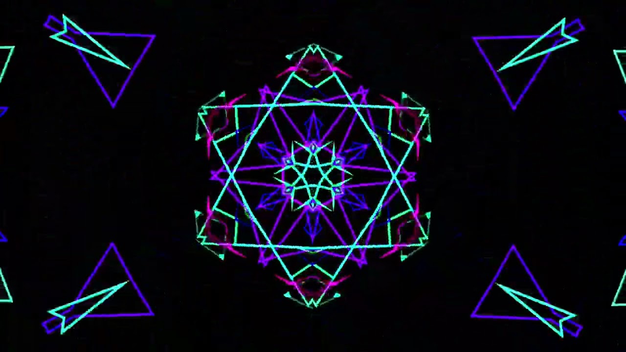 FREE 4K VJ LOOP | KALEIDOSCOPE butter VISUAL  Abstract Motion Background Screensaver