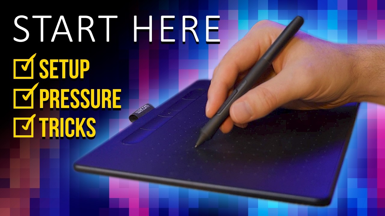 How to Use a DRAWING TABLET for Beginners ✏️