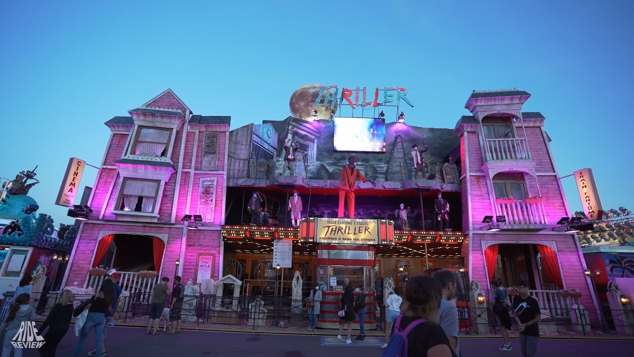 Thriller - Train Fantome - POV - Luna Park La Palmyre (France)