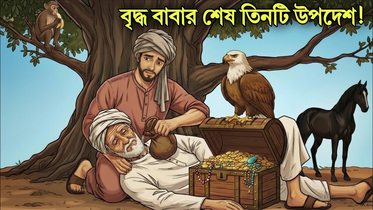 বৃদ্ধ বাবার তিনটি উপদেশ | একটি শিক্ষনীয় গল্প |  Islam  Voice