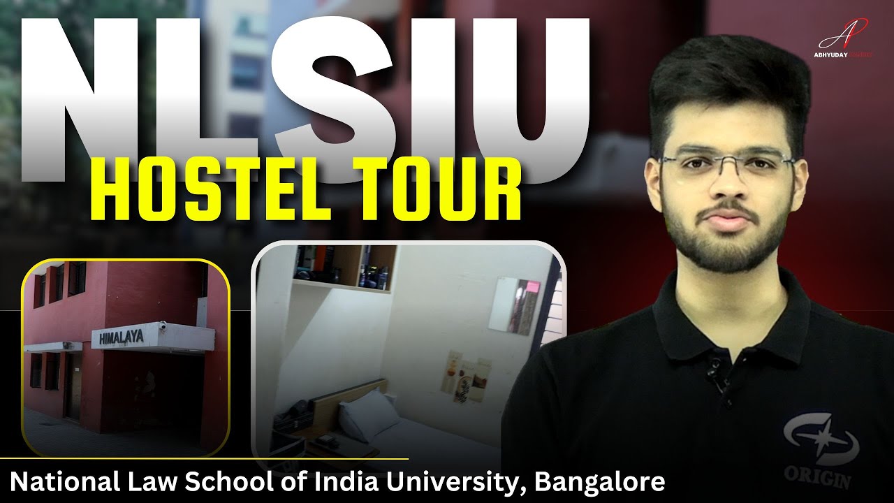 NLSIU Hostel Room Tour | NLSIU Bangalore Campus Tour | Abhyuday Pandey