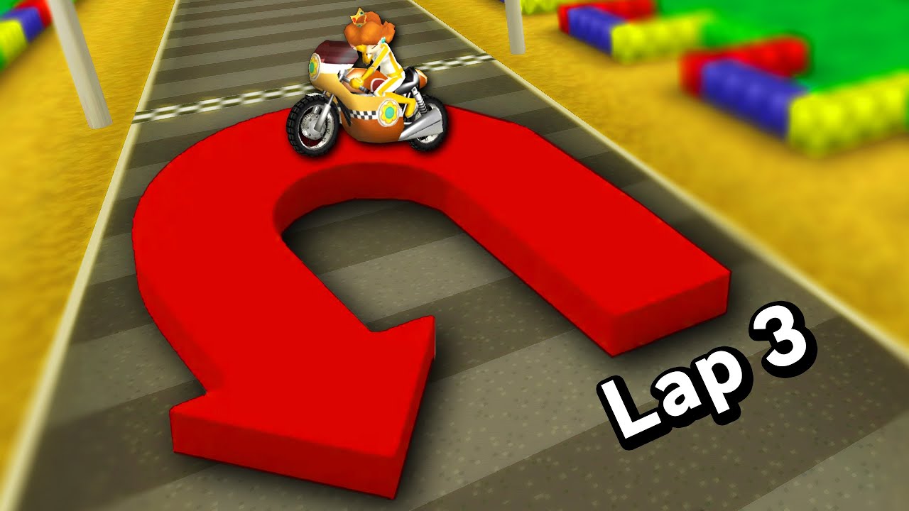 Mario Kart, но с каждым кругом становится всё хуже