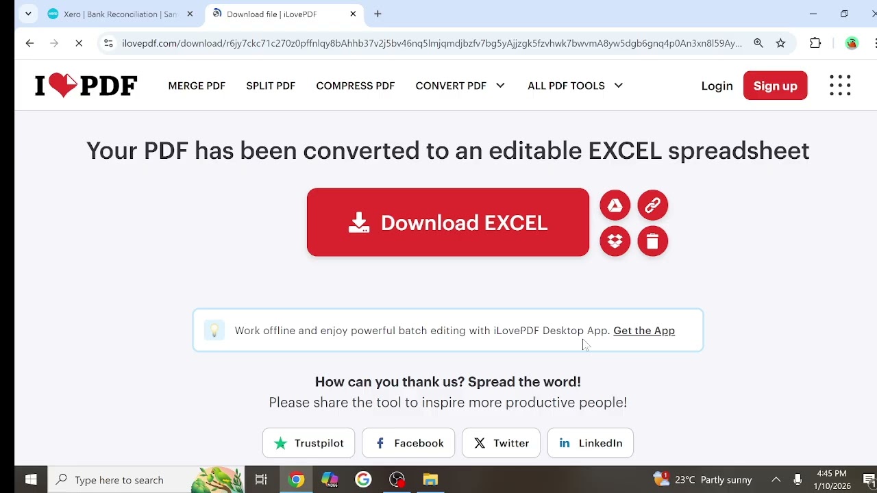Uploading csv file in Xero and How I Process Amex in Excel