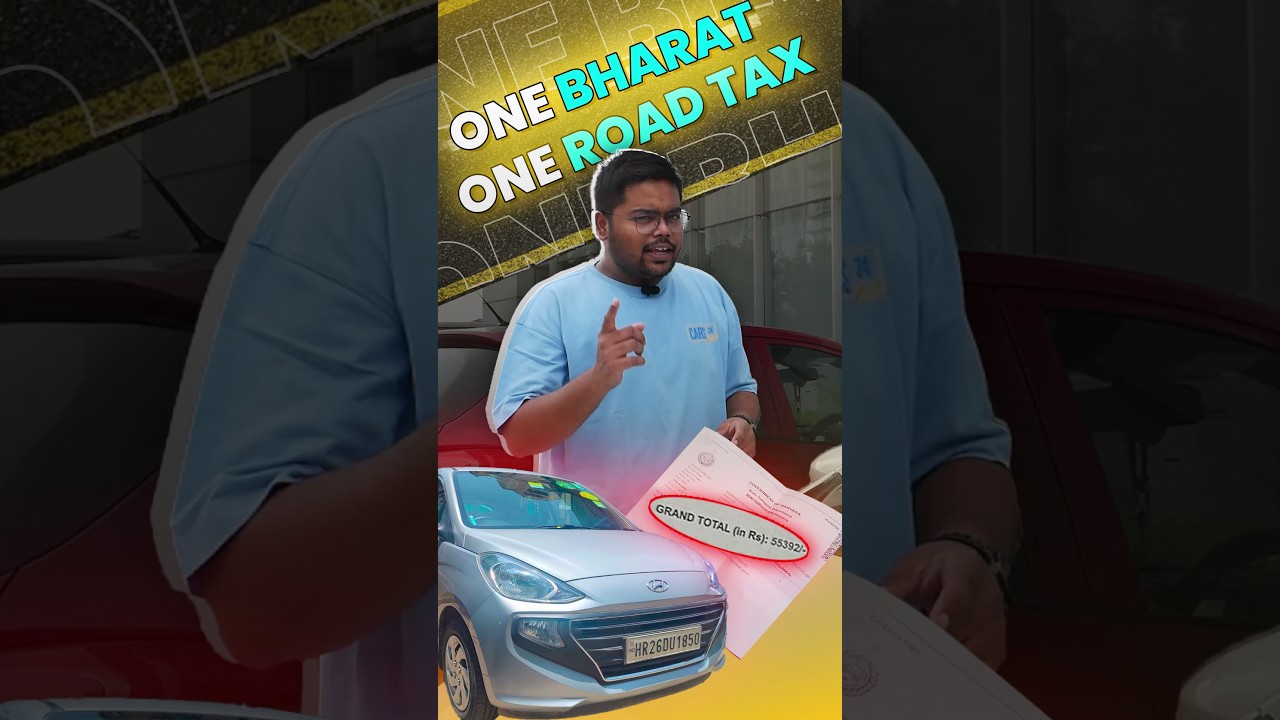 One Nation, One Road Tax! 💵 #cars24