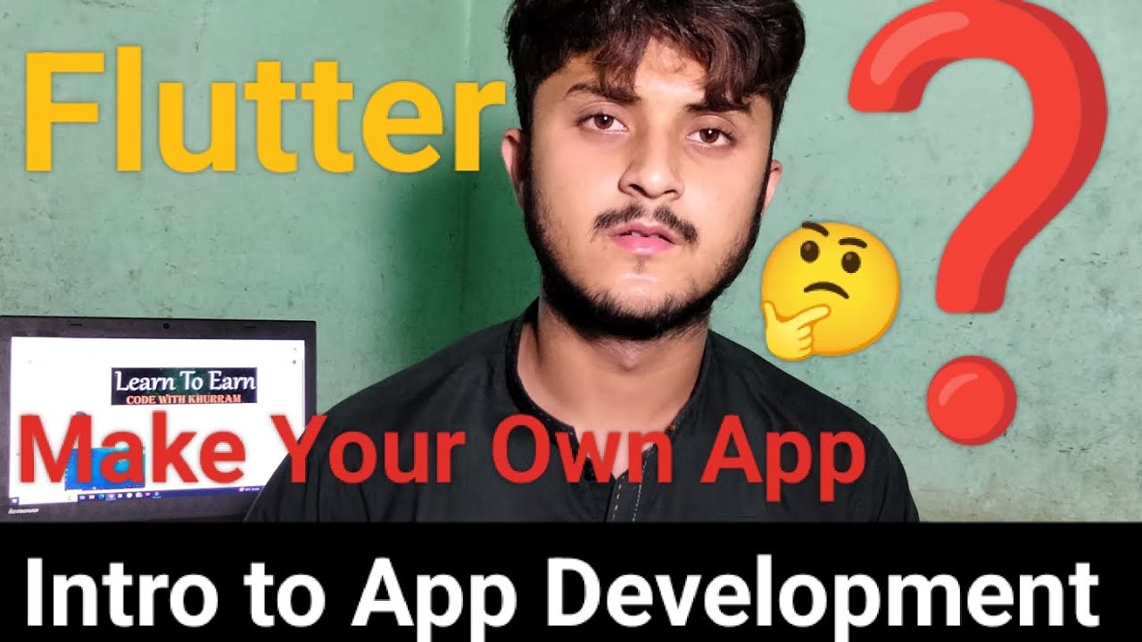 Intro To Flutter || App Development || code with Khurram || Flutter