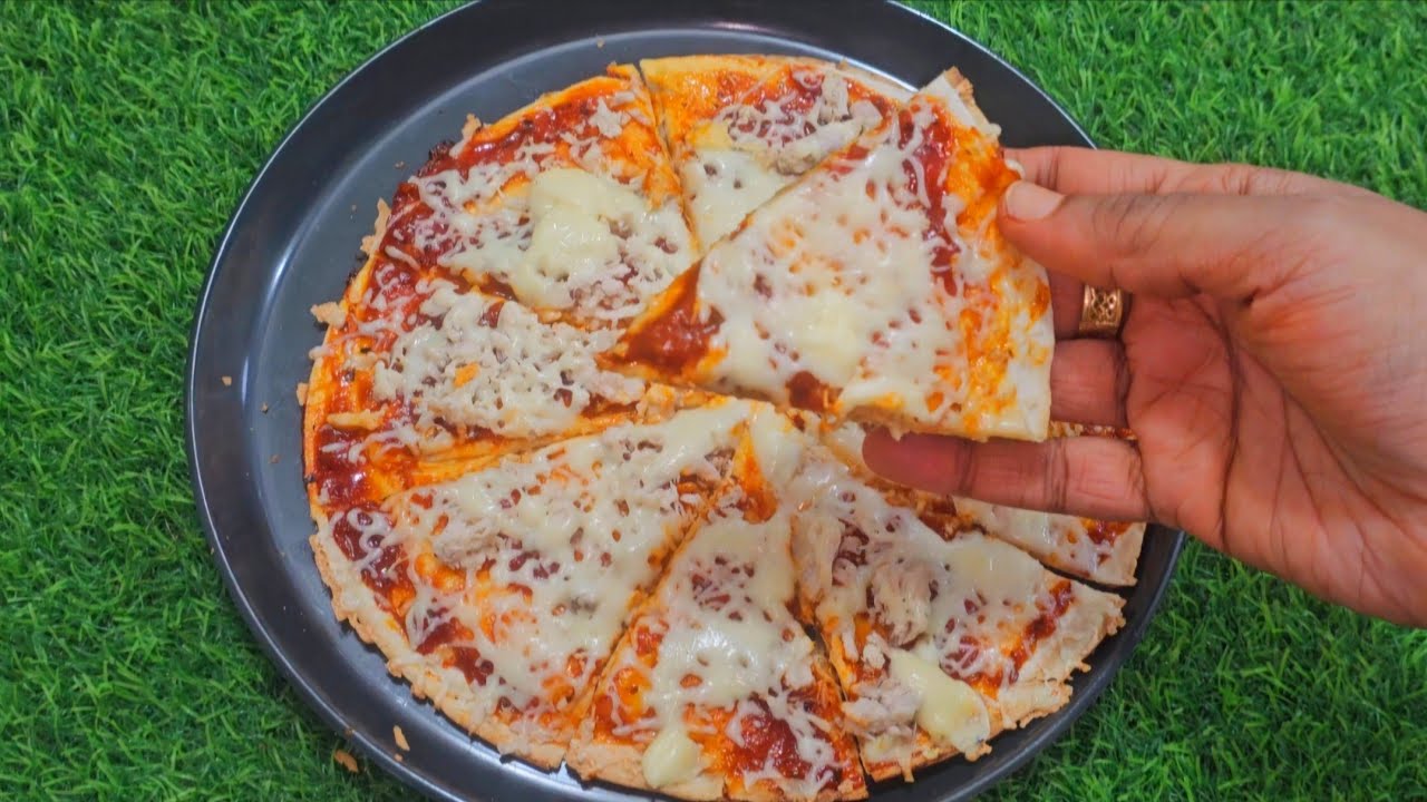 PIZZA WITH NO PIZZA BASE. KIDS LATE NIGHT PIZZA CRAVING 