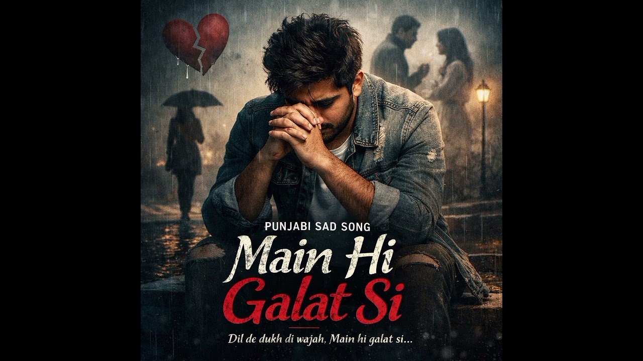 #sadsong punjabi  Main Hi Galat Si