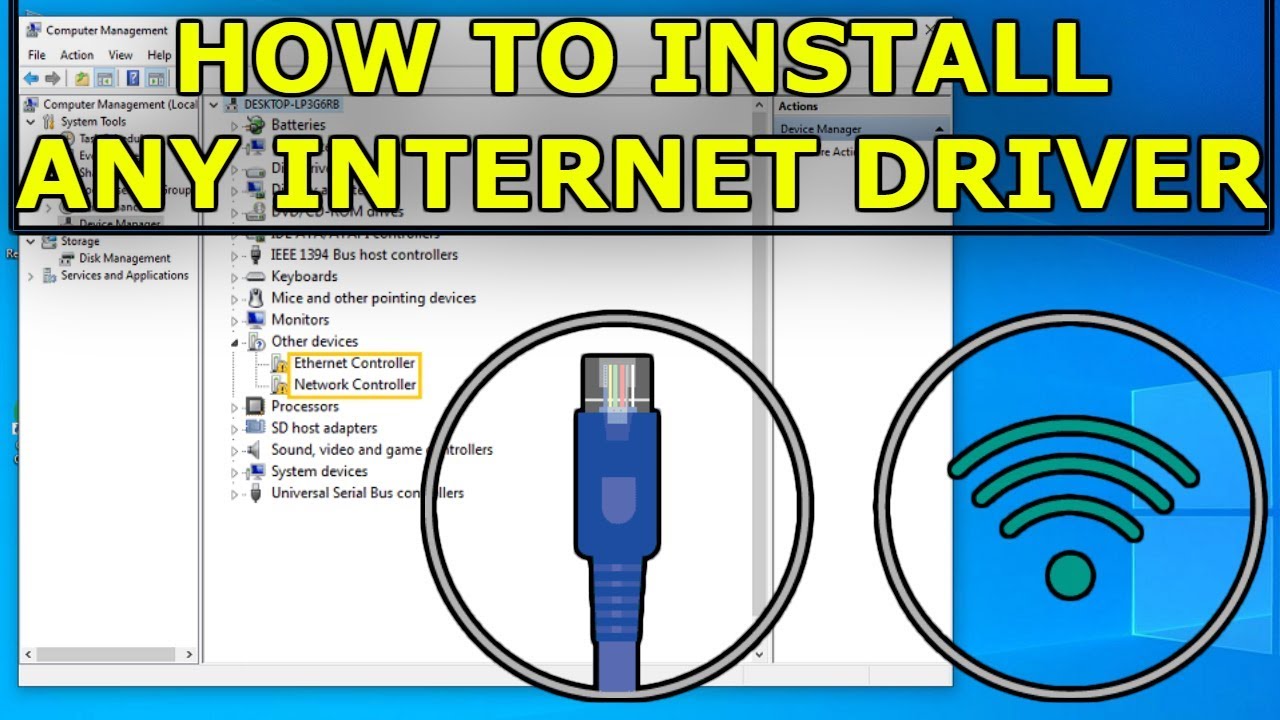 How to Install any Network Drivers Offline on Windows 7,8 and 10 Guide 2019