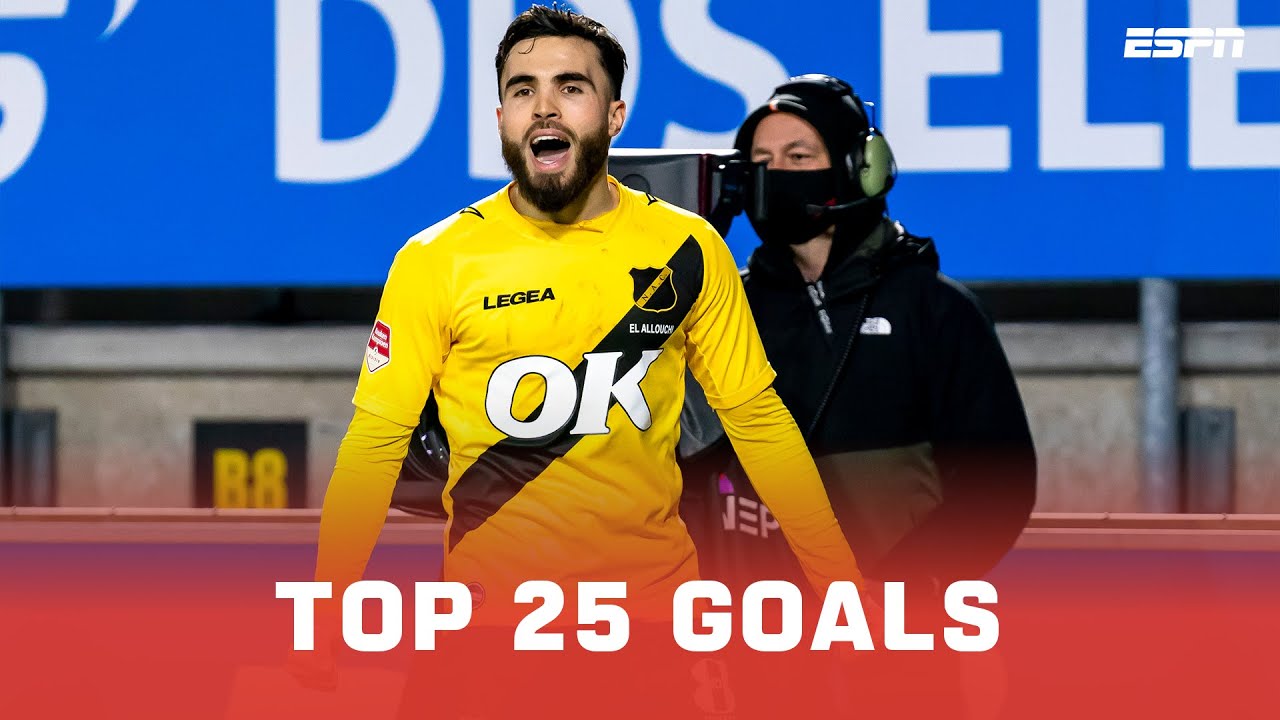 🚀 Keiharde knal El Allouchi! 🔥 | TOP 25 GOALS Week 12 | ESPN