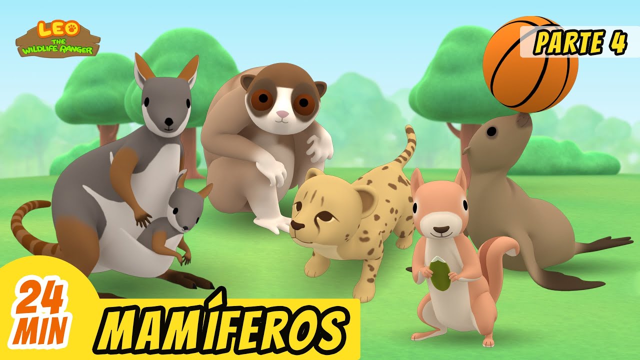 Mamíferos Episodio Compilación [Parte 4/6] (Español) - Leo, El Explorador | Animación - Familia