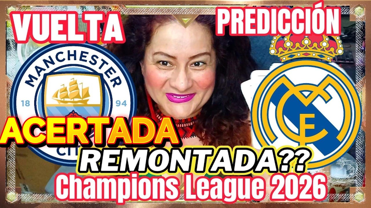 Manchester City Vs Real Madrid   VUELTA  Champions League #prediccion    #prediccionesdeportivas