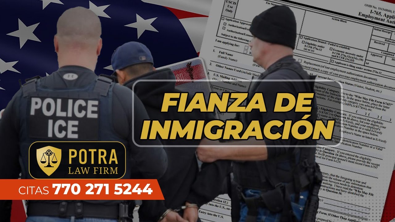 ¿Cuánto es la fianza para salir de inmigración?