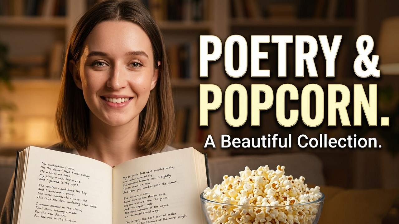 Poetry and Popcorn | A Beautiful Collection of Poems by Linda Hubbard (Narrated Poetry Film)