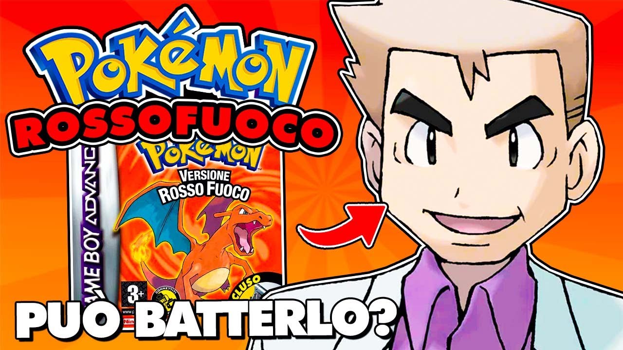 Può il PROFESSOR OAK BATTERE POKÉMON ROSSO FUOCO?