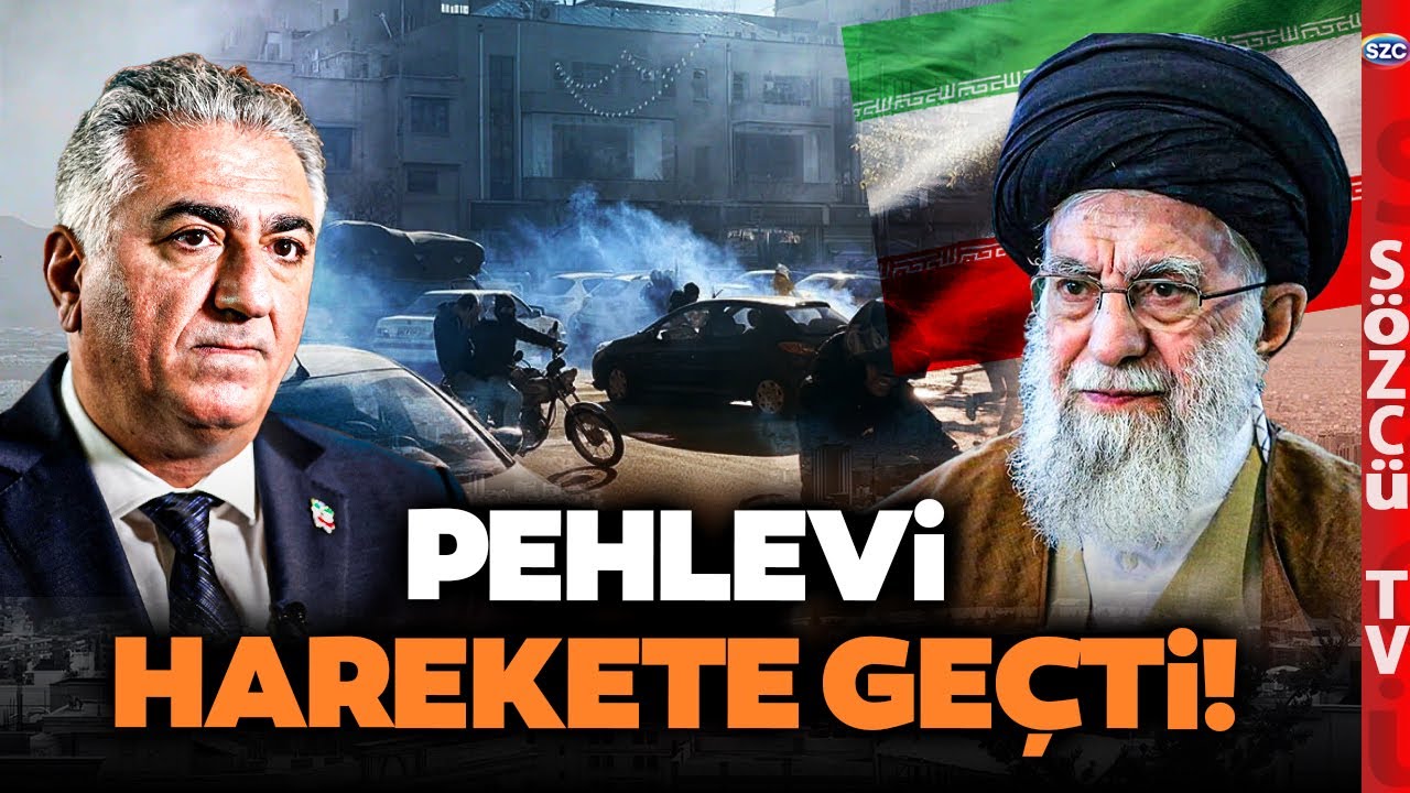 İran Yanıyor! Sokaklar 'Şah Çok Yaşa' Sloganlarıyla İnliyor! Rıza Pehlevi O Videoyu Paylaştı!