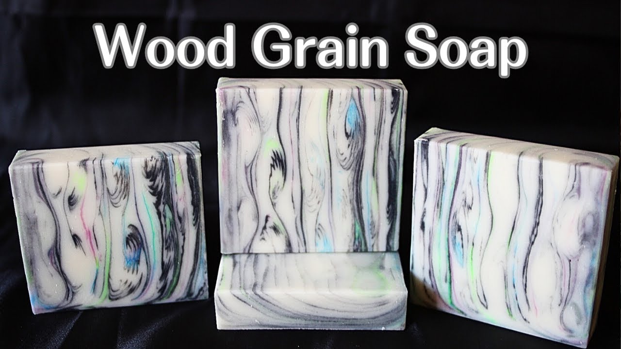 Wood grain design Soap Making - Soap Challenge Club