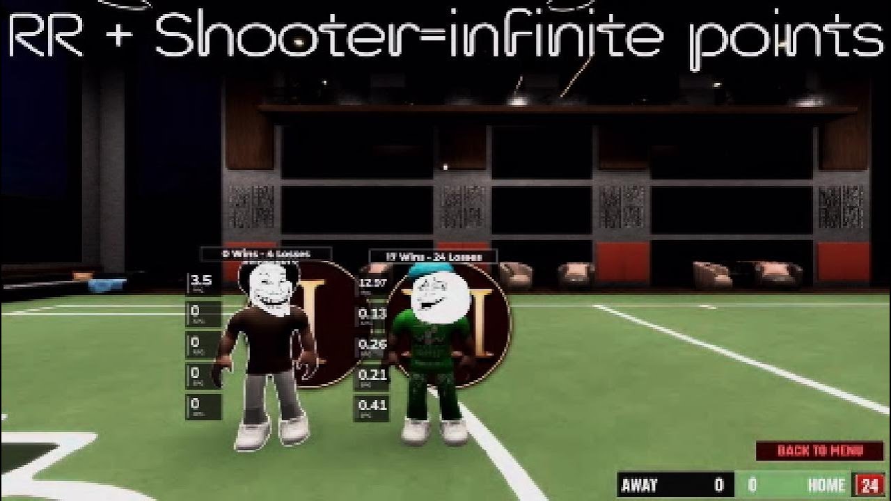 Rim Runner + Shooter=infinite points