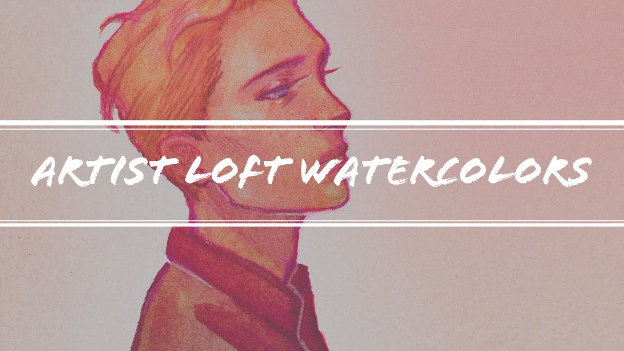 Watercolor Timelapse | Moleskine and Artist's Loft