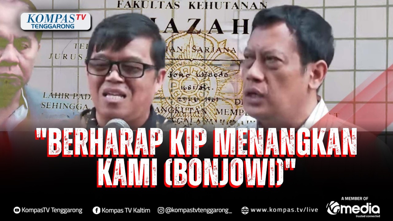 FULL Pernyataan Bonjowi Jelang Sidang Putusan KIP： Penentu Akses Dokumen Ijazah Jokowi dari UGM