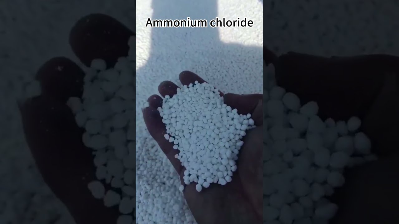 Ammonium chloride fertilizer