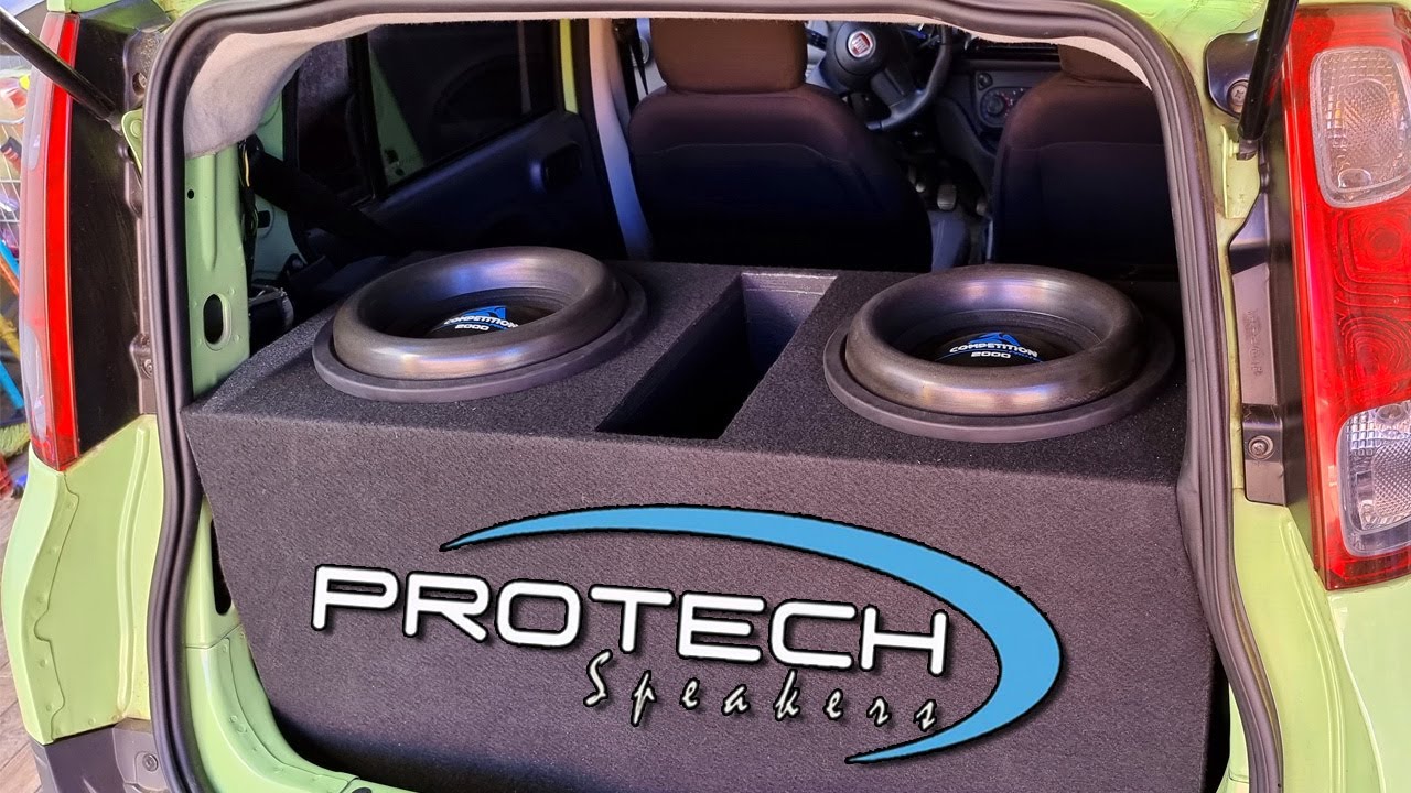 2 SUBWOOFER PROTECH COMPETITION 2000W 12 POL. + SD 8000.1 | SUBGRAVE EXTREMO, TREME ATÉ O PAINEL KKK