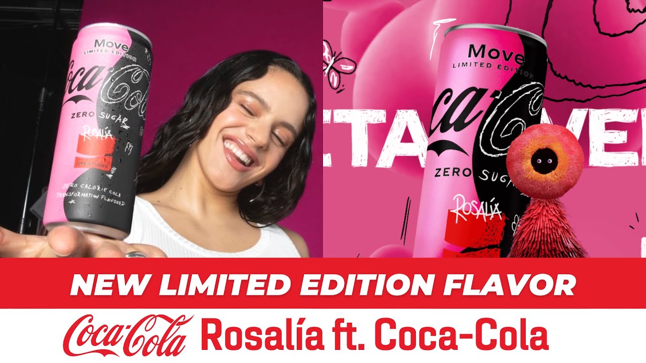 Rosal&iacute;a and Coca-Cola Join Forces to Introduce New Limited Edition Flavor: Coca-Cola Move