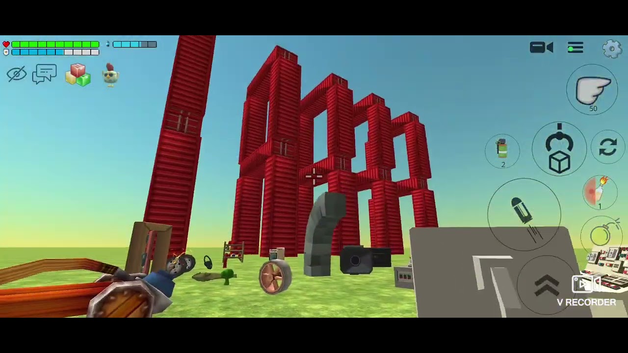 Сделал вертолёт и обзор на обнову 5.3.01! 