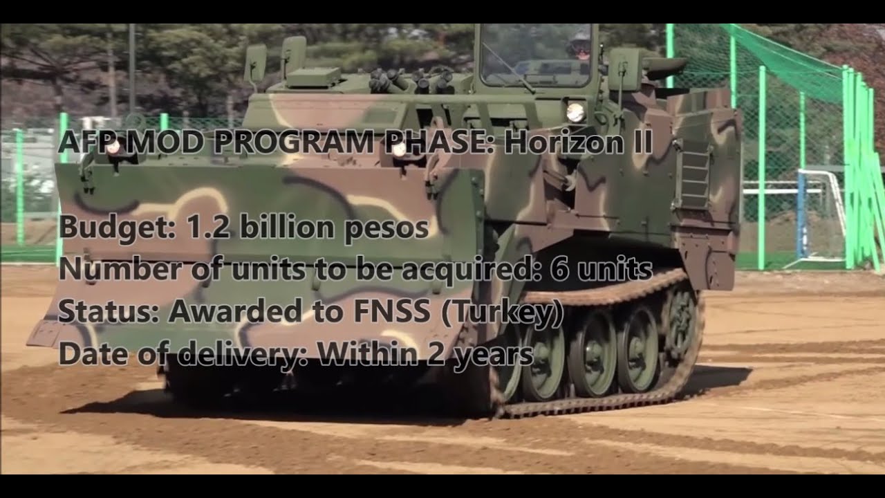 Philippine Army Modernization: Armored Combat earthmover vehicle