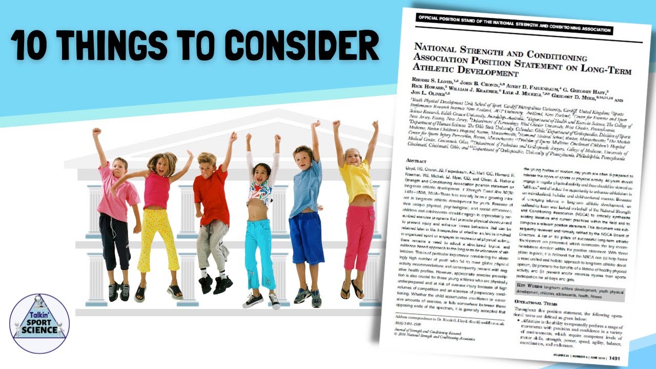 10 PILLARS FOR SUCCESSFUL LONG-TERM ATHLETIC DEVELOPMENT (BY RHODRI S. LLOYD ET AL.)