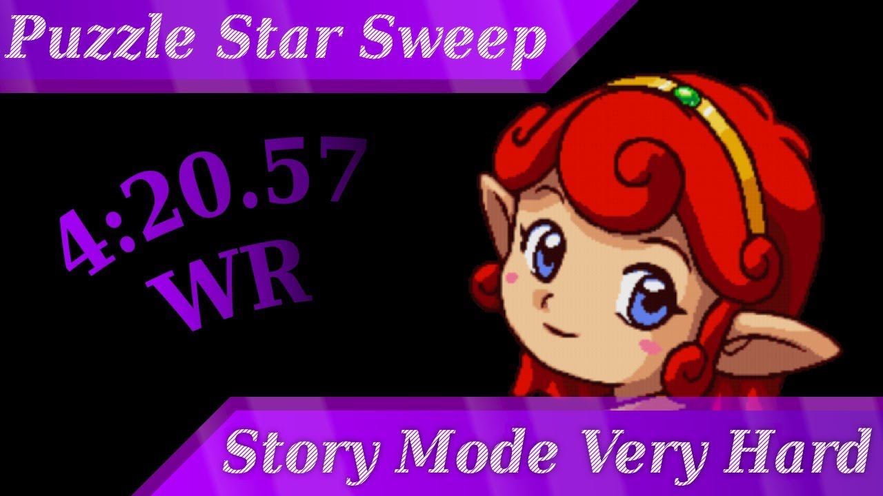 Starsweep | Story Mode Very Hard in 4:20.57 [WR]