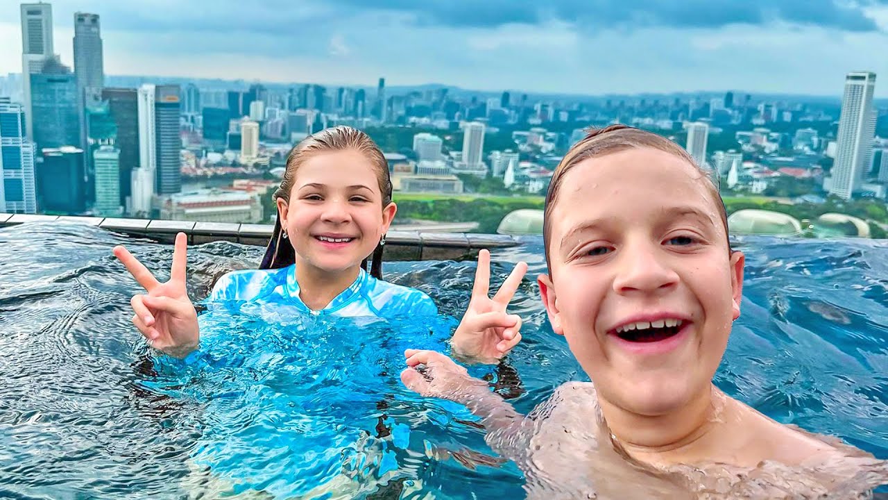 Kỳ nghỉ của gia đình Diana và Roma ở Singapore