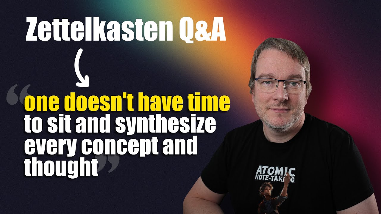 No Time for Zettelkasten with Real Project Deadlines