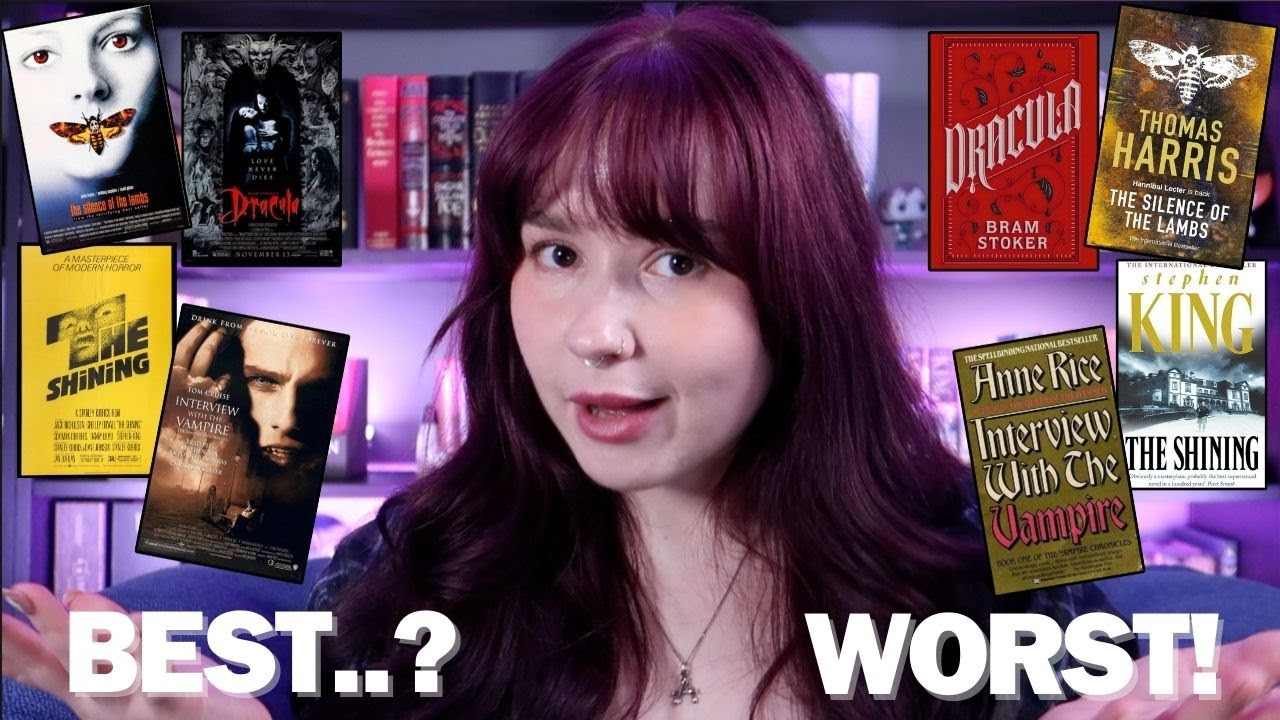 The Book Was BETTER?? Top 10 HORROR Book To Movie Adaptations