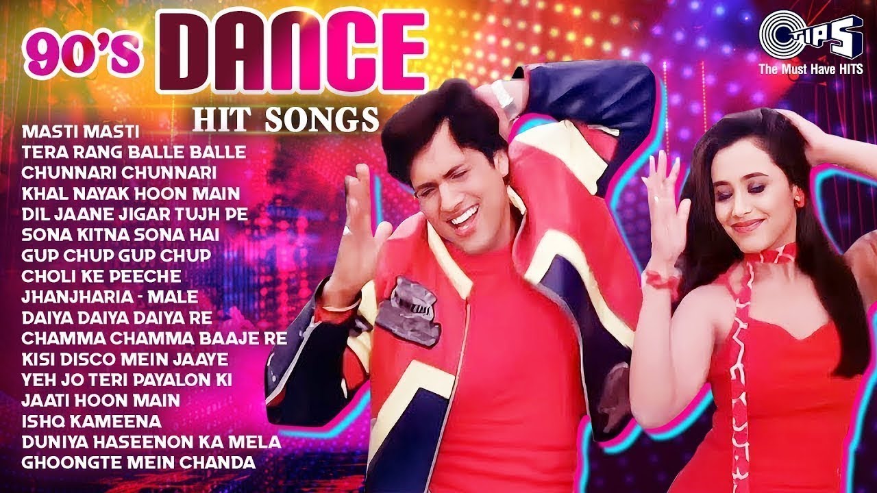 🎧 90s Evergreen Dance Songs | Bollywood Party Hits & Popular Tracks | Audio Jukebox