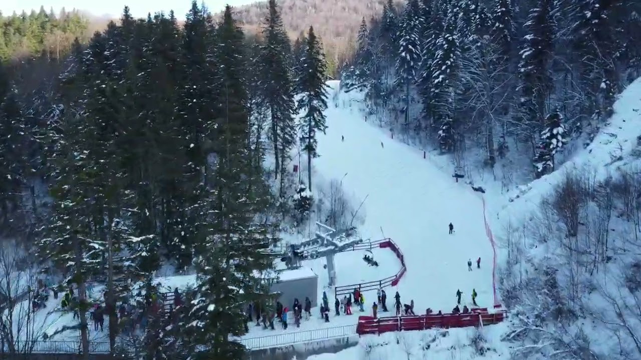 The ski part of Slanic Moldova