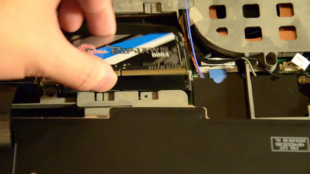 Lenovo ThinkPad P50: RAM Upgrade