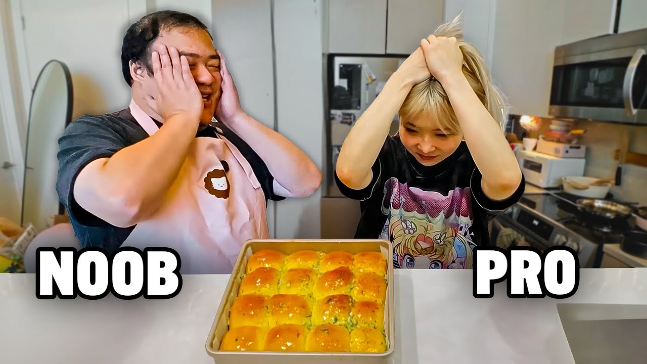 teaching scarra how to bake