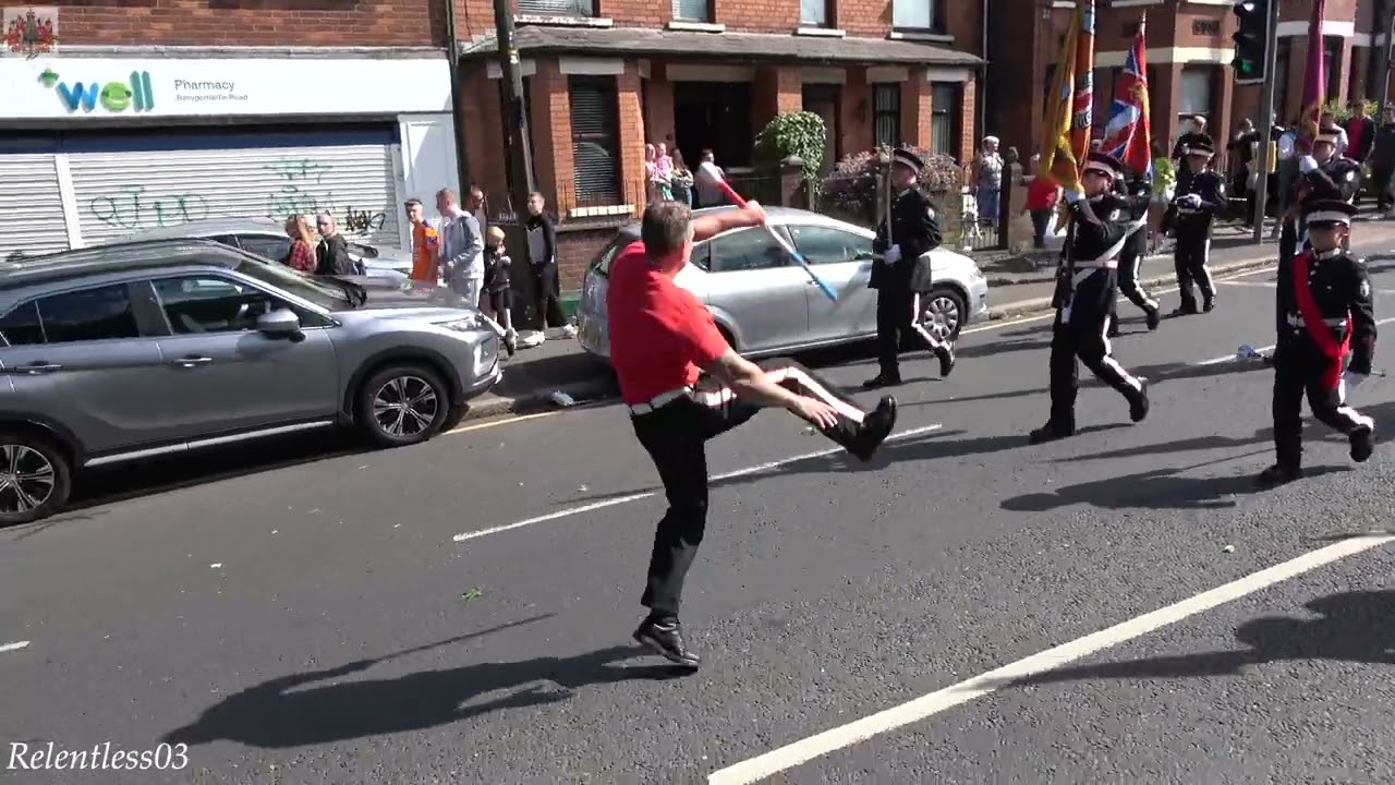 Shankill Protestant Boys (Full Clip 4K) @ Whiterock  District No. 9 Parade ~ 24506/22 (4K)
