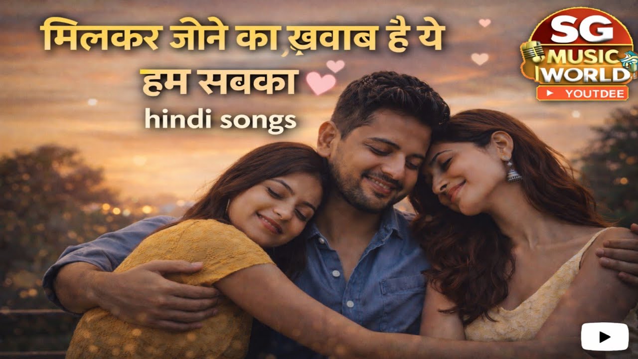 मिलकर जीने का ख़्वाब है ये हम सबका 💖 hindi songs