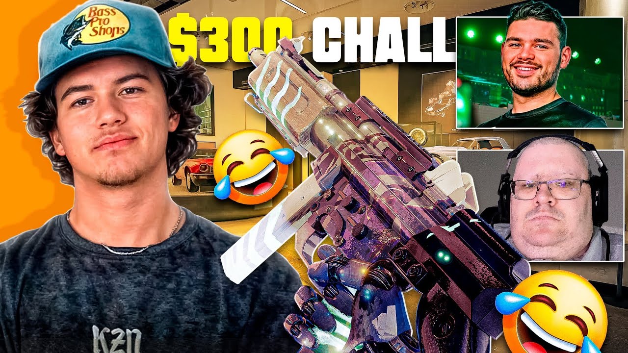 MEALTEAM6 PLAYS $300 BLACK OPS 6 WAGER! ft. OpTic Methodz and Fatty!
