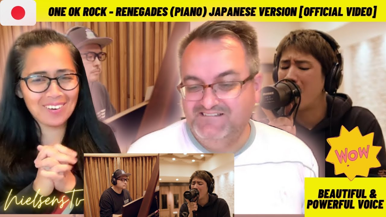 🇩🇰NielsensTv REACTS TO 🇯🇵ONE OK ROCK - Renegades (Piano) Japanese Version [OFFICIAL VIDEO]💕👏