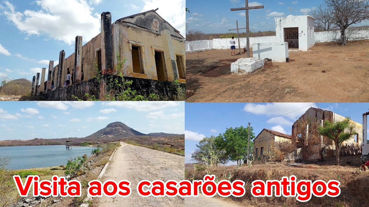 Os casarões antigos inspirados nas obras Inglesas localizada em Senador Pompeu Ceará.