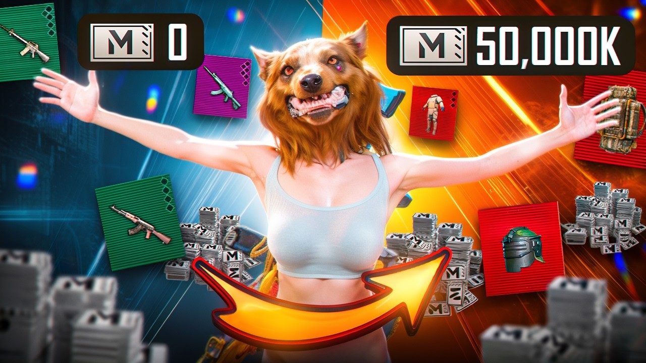 С НУЛЯ ДО 50 МИЛИОНОВ ЗА ЧАС!🤯В СОЛО ПРОТИВ СКВАДОВ🔥В МЕТРО РОЯЛЬ