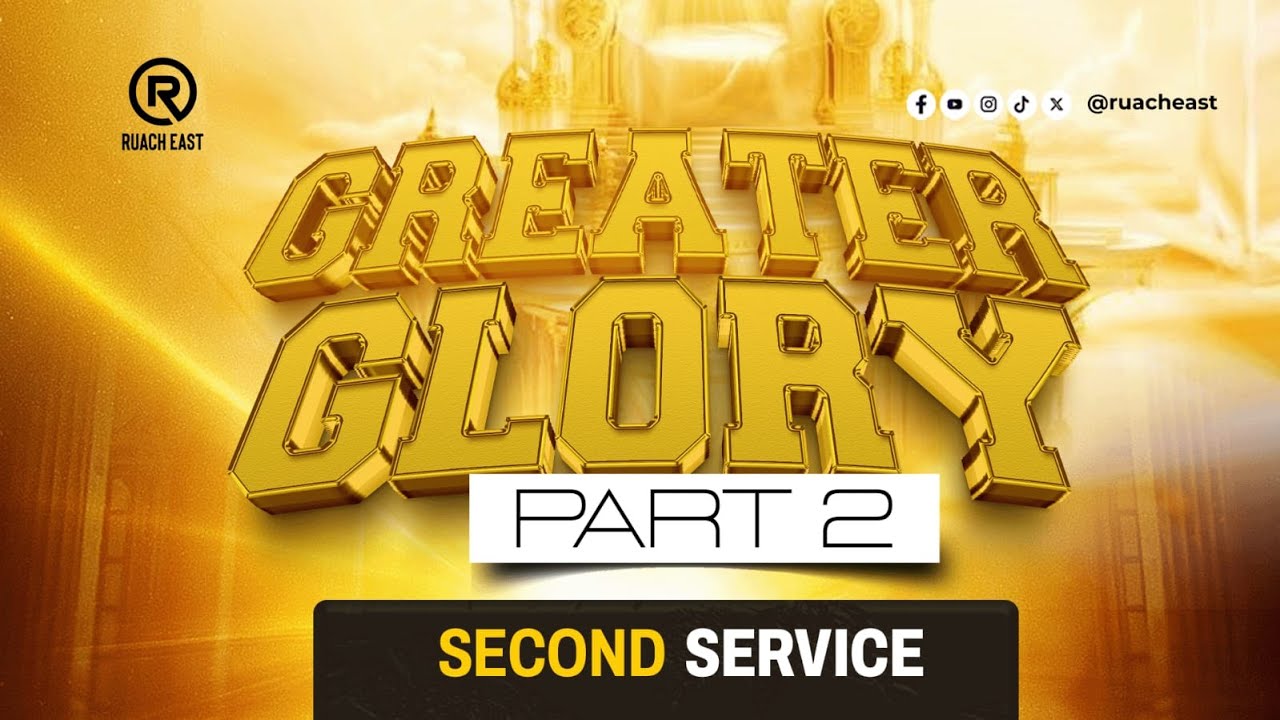 Greater Glory | Pt 2 | Pst. Thaddeus Kyale | Second Service | 11th January 2026